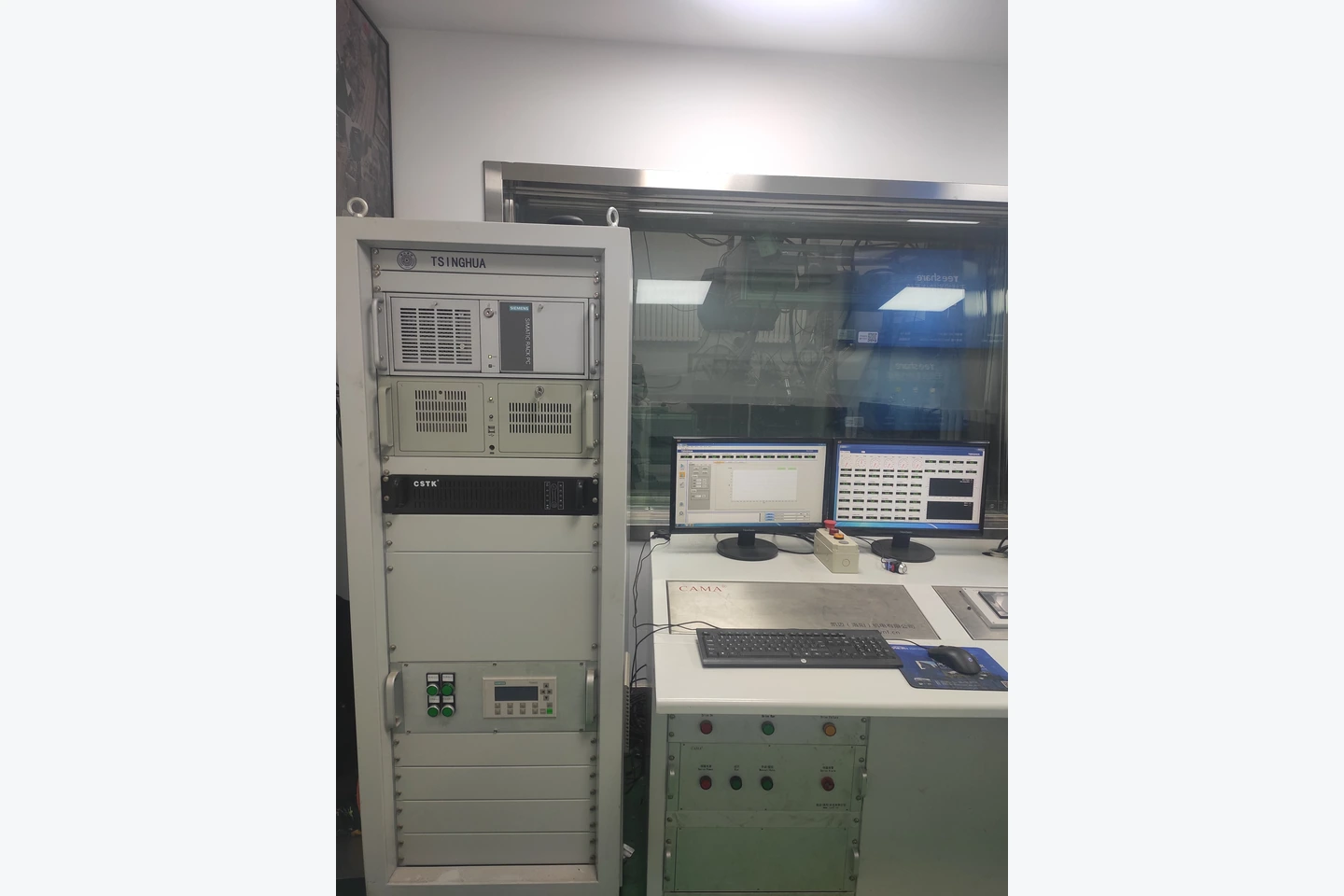Engine test bench measurement and control system