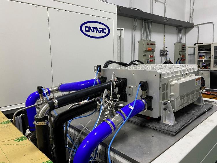 80 kW fuel cell stack test bench