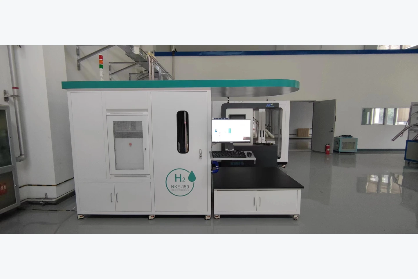 Photograph of the fuel cell thermal management test platform